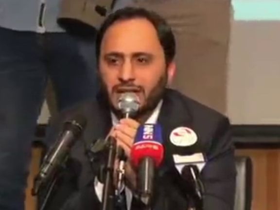 دانشجویان سخنرانی سخنگوی دولت در دانشگاه خواجه نصیر را برهم زدند: مهمون قاتل نمیخواهیم