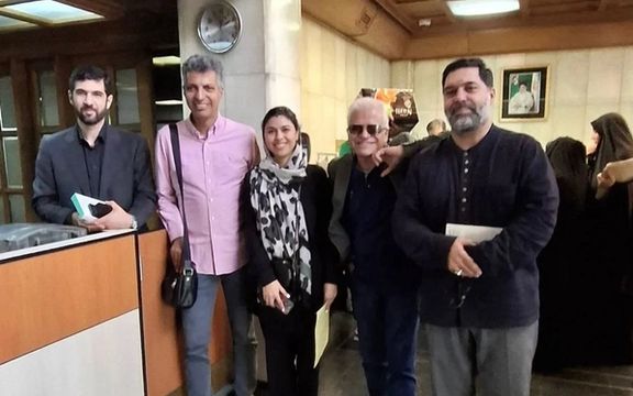 حضور عادل فردوسیپور در شورای شهر تهران برای پیگیری نامگذاری خیابانی به نام حمیدرضا صدر