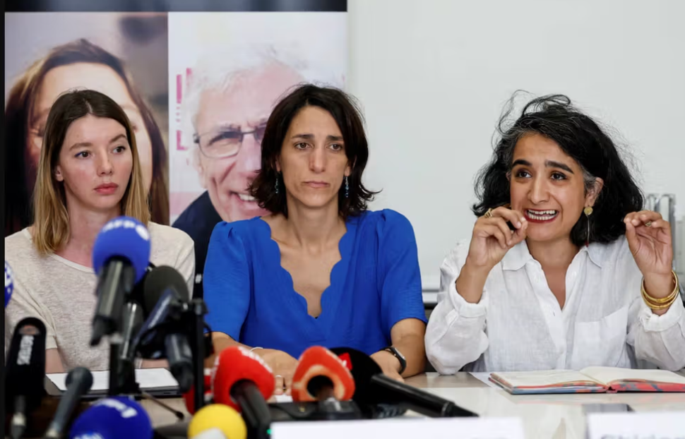 کنفرانس مطبوعاتی خانواده زندانیان فرانسوی در ایران، در پاریس - ۲۷ ژوئن ۲۰۲۵