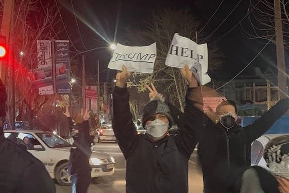 محتجّ إيراني يطلب مساعدة ترامب في مواجهة قمع النظام برسالة مكتوبة