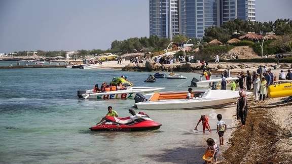 Iran's Kish Island on the Persian Gulf