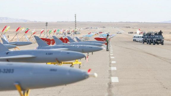 A number of Iranian drones