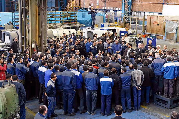 ۱۶۰۰ کارگر گروه ماشینسازی تبریز در اعتراض به پرداخت نشدن دو ماه دستمزد اعتصاب کردند