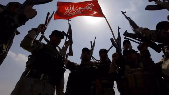 A file photo of Iraqi militia forces