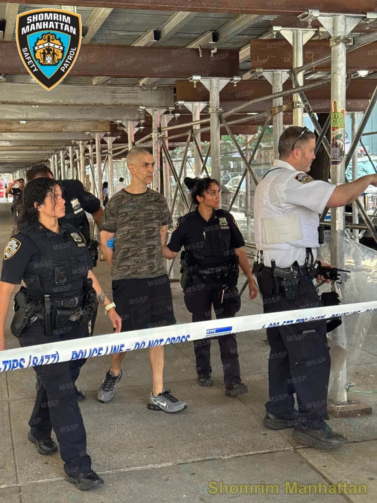 تصویر منتشر شده از مظنون حادثه