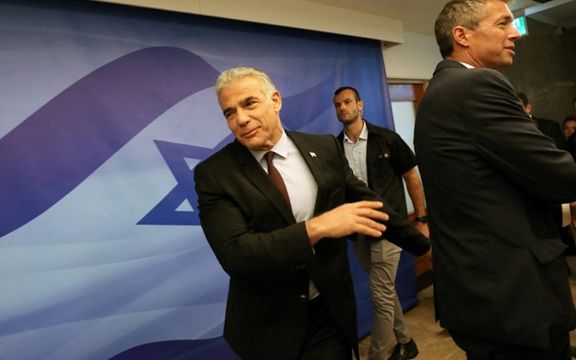 لاپید پیش از سفر به پاریس: نظر اسرائیل در مورد توافق با ایران برای جامعه بینالملل مهم است