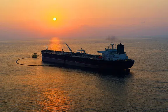 Condensate cargo loaded at Iran's South Pars field in the Persian Gulf, May 2025