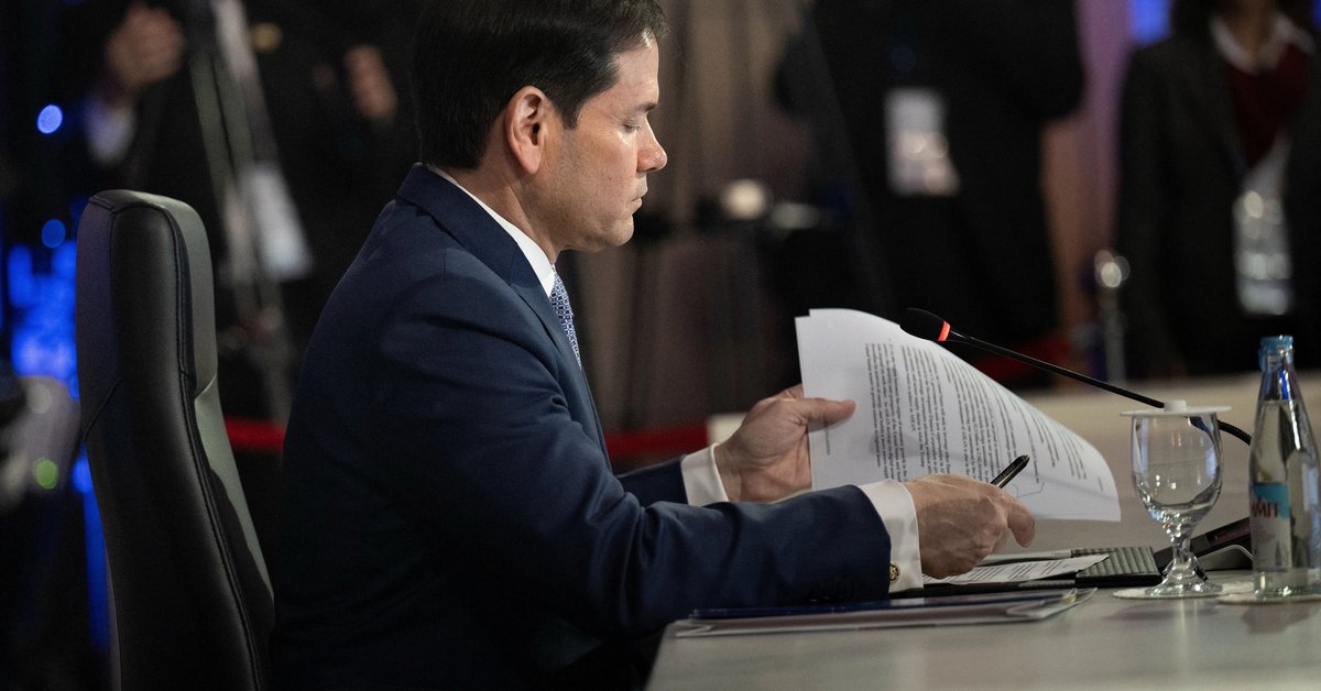 Rubio says US will strike Iran shipping threats, remains open to diplomacy