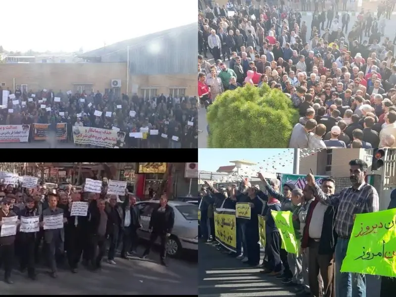 تنديدًا بسوء الأوضاع الاقتصادية.. مظاهرات للعمال والمتقاعدين وذوي الاحتياجات في إيران 