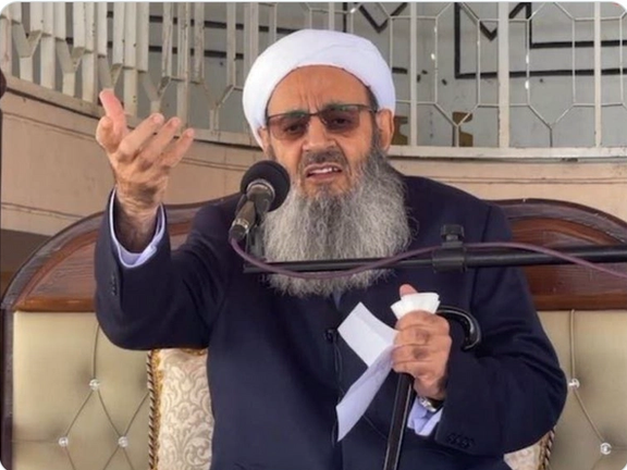 Iran’s most senior Sunni cleric Mowlavi Abdolhamid