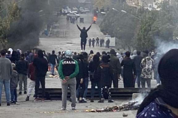 Protests in the Kurdish city of Mahabad