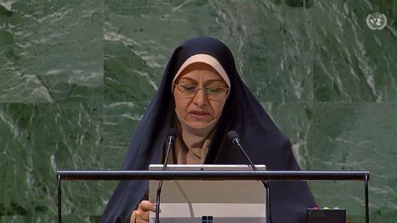 اعتراض به حضور انسیه خزعلی در جلسه کمیسیون مقام زن سازمان ملل: ویزایش لغو شود