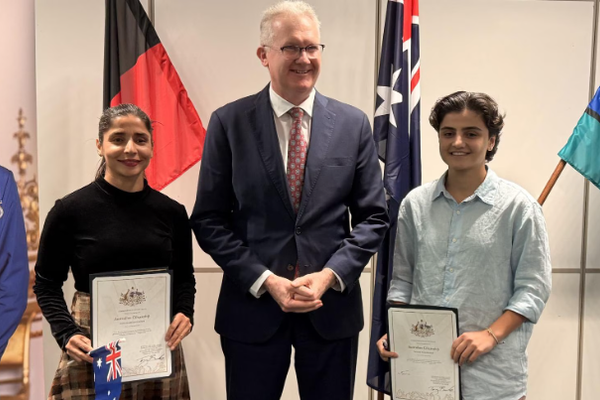 Iran women’s footballers who sought asylum become Australian citizens