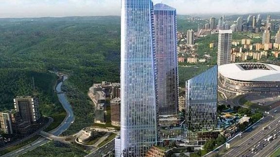 Sky Land high-rise apartments in Turkey