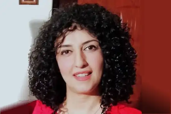 Human rights defender Narges Mohammadi.