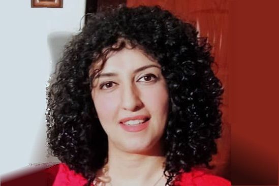 Human rights defender Narges Mohammadi.