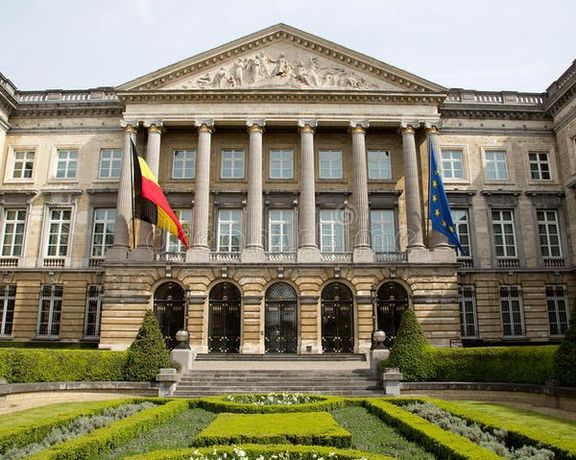 The Belgian Parliament building