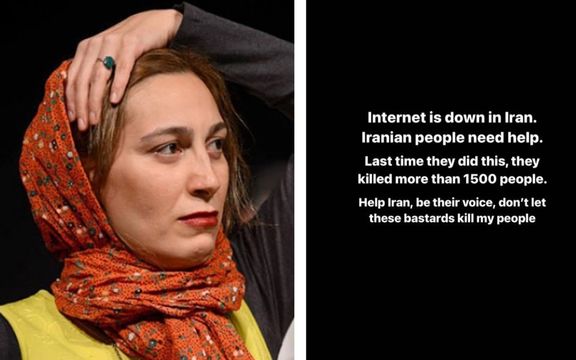 فلامک جنیدی، بازیگر: دفعه قبل که اینترنت را قطع کردند ۱۵۰۰ نفر را کشتند