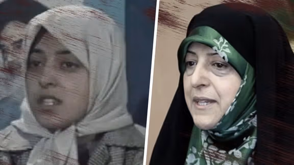 Ebtekar during the US hostage taking in 1979 and now