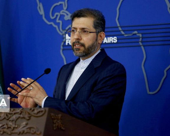 Iranian Foreign Ministry spokesman Saeed Khatibzadeh