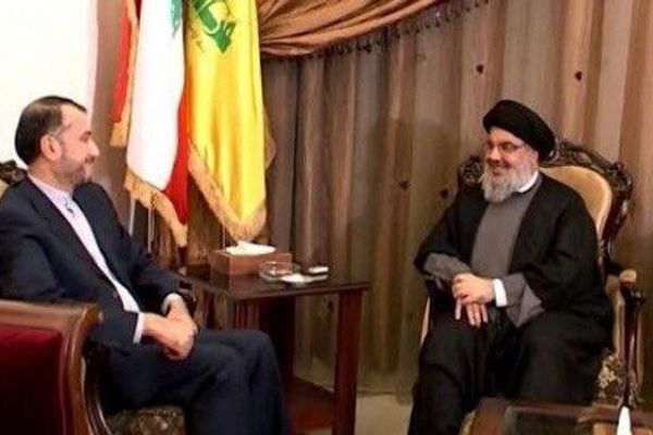 Hezbollah Leader Meets With Iran's Foreign Minister In Lebanon