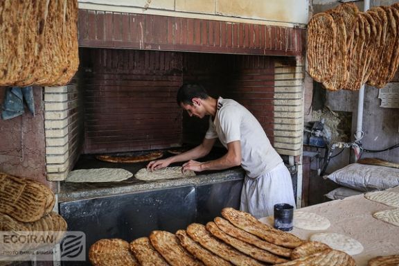 A bakery in Iran