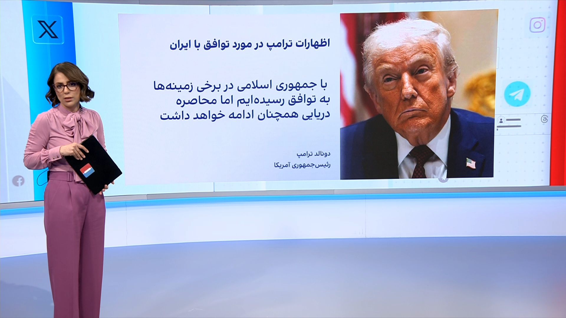 واکنش ها به ادعای ترامپ درباره توافق با جمهوری اسلامی