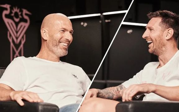 چند حسرت، اندکی غبطه و چند جمله کنایه در گفتگوی صمیمانه مسی و زیدان