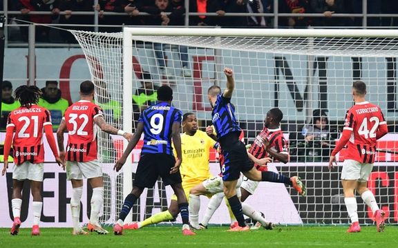 آث میلان ۱-۱ اینتر؛ فرار لحظه آخری اینتر از سومین شکست پیاپی در دلامادونینا