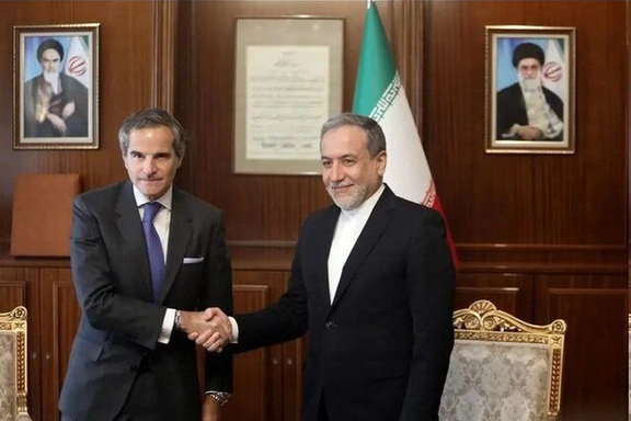 IAEA Chief Rafael Grossi met with Iran's Foreign Minister, Abbas Araghchi, in Tehran on November 14, 2024.
