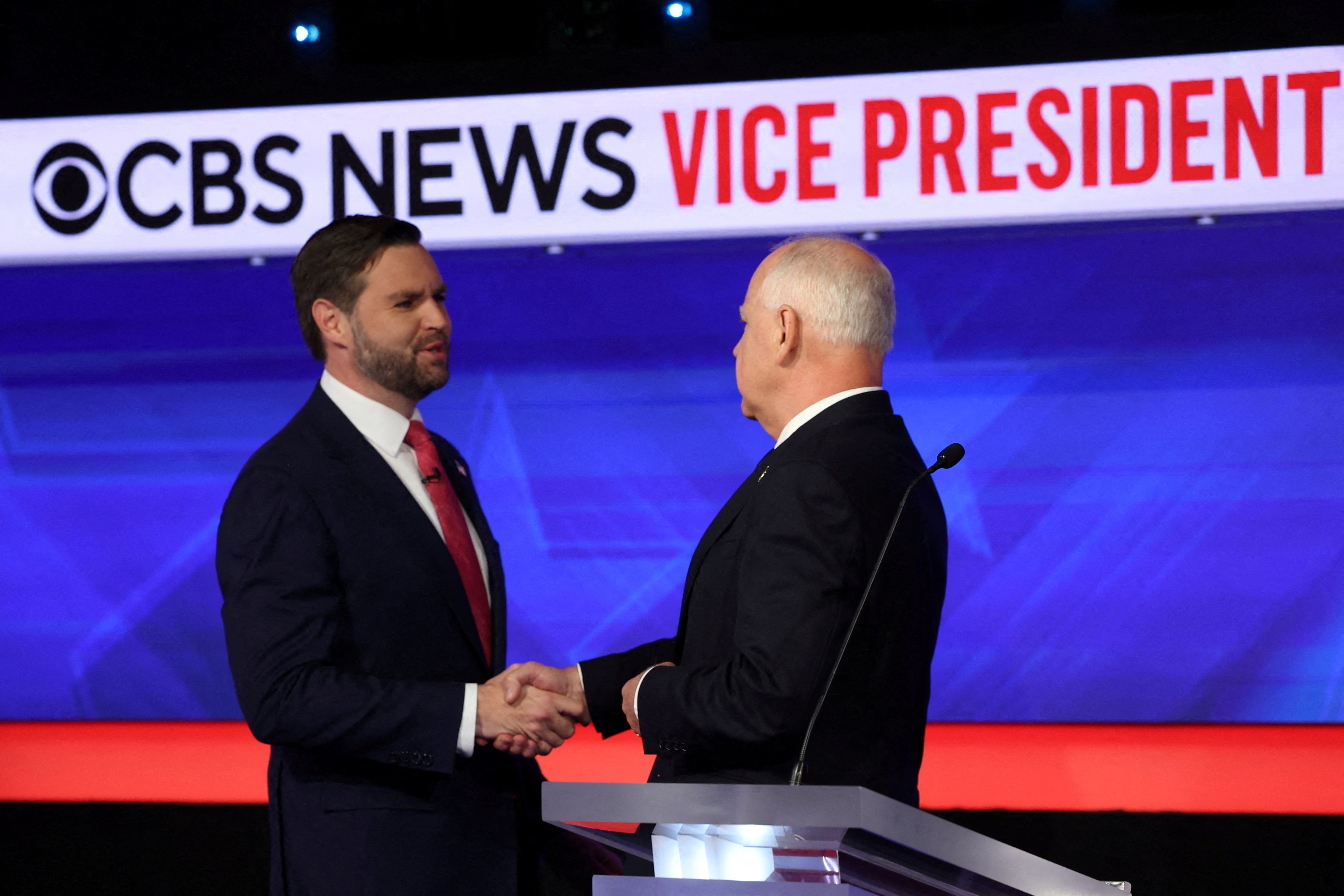 VP showdown as Vance blesses an Israeli counterstrike, Walz demurs 
