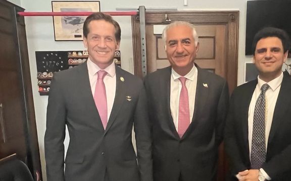 رضا بهلوي في الكونغرس الأميركي: الشعب الإيراني مستعد للنضال لاستعادة بلاده