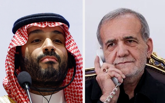 محمد بن سلمان در تماس تلفنی با مسعود پزشکیان، پیروزی او در انتخابات را تبریک گفت