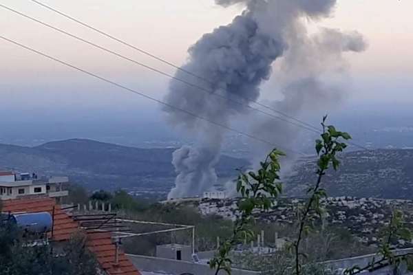 Israeli Airstrikes Hit Near Syria's Capital Damascus