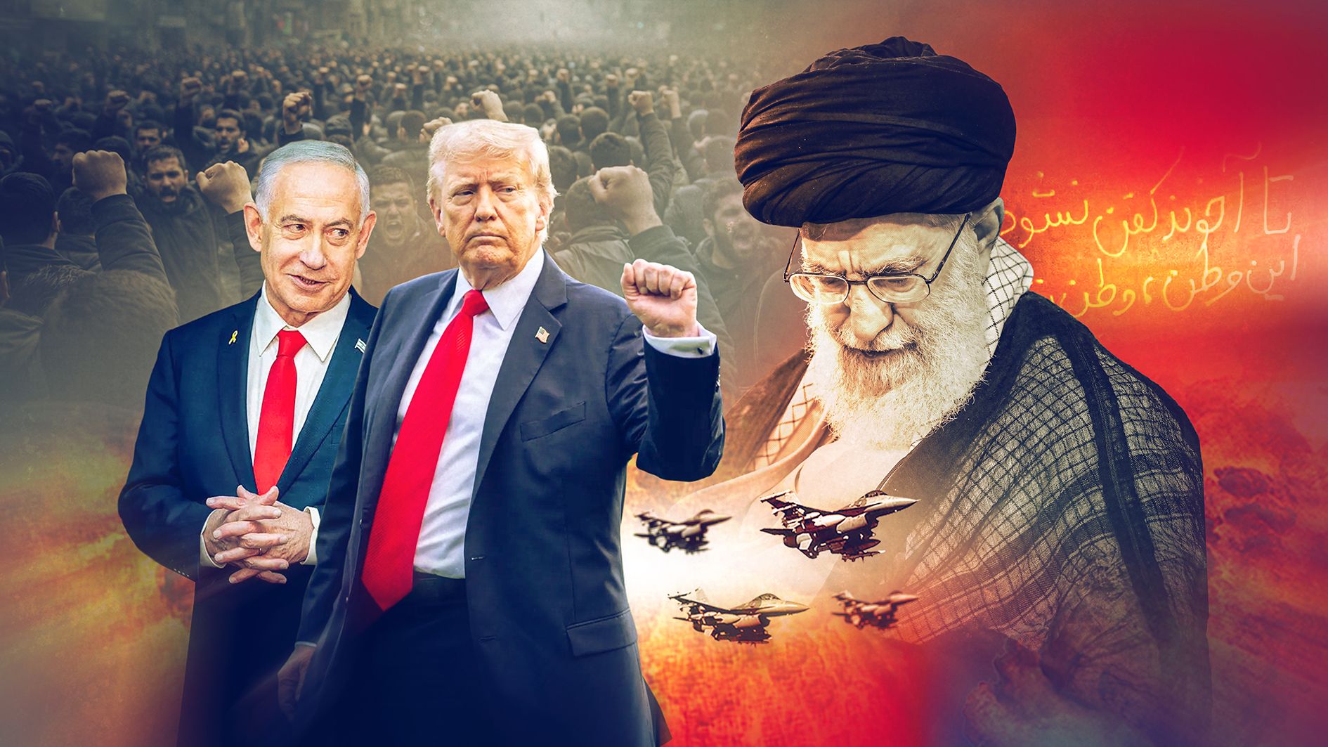 بی‌خوابی خامنه‌ای با کابوس ترامپ؛افزایش احتمال حمله نظامی آمریکا در حمایت از معترضان ایران