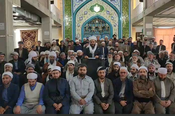 A group of Sunni religious leaders and Friday prayer Imams in Iran’s Kordestan province