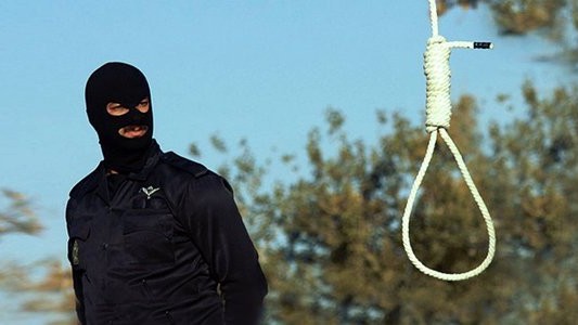 File photo of a public execution in Iran
