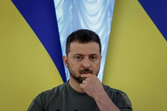 Ukraine's President Volodymyr Zelensky
