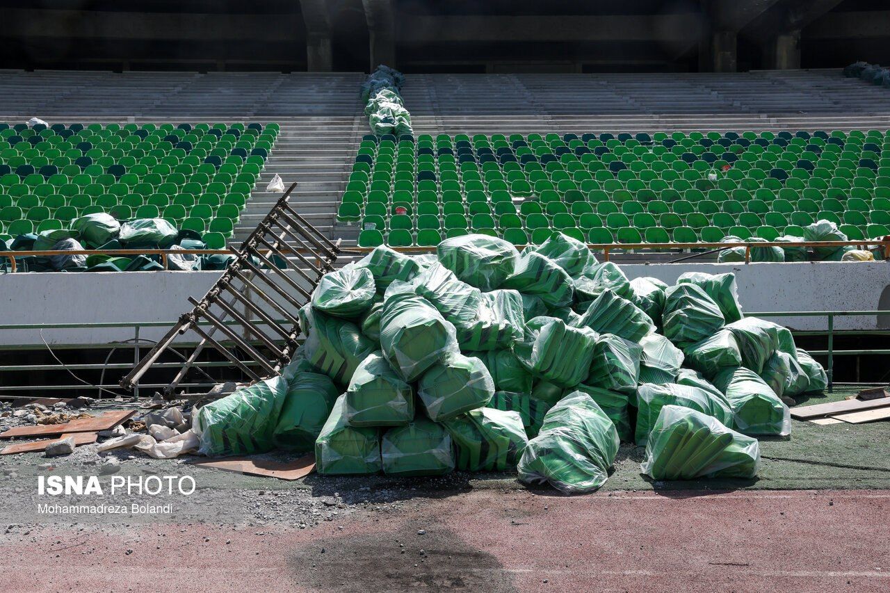 مقام فدارسیون فوتبال: فقط سکوهای استادیوم آزادی بازسازی شده، هیچ امکاناتی ندارد