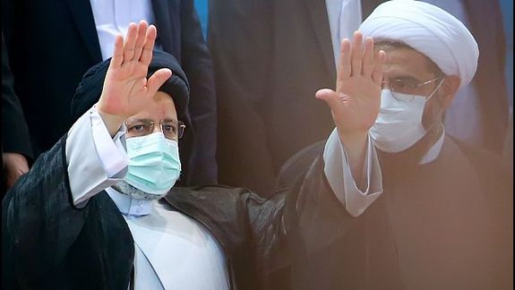 Iran's President Ebrahim Raisi visiting Hamedan on July 28, 2022