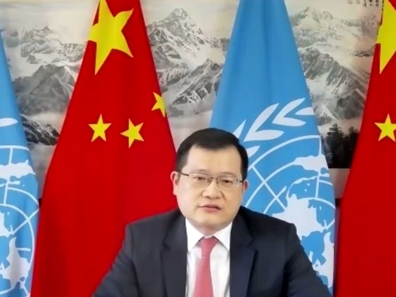 China's envoy to the UN Human Right Council Jiang Yingfeng