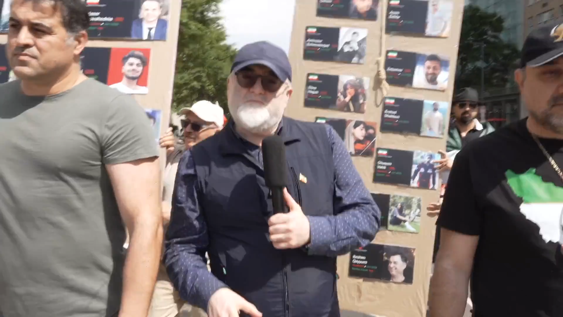 راهپیمایی اعتراضی ایرانیان واشینگتن از مقابل کاخ سفید تا ساختمان نمایندگی اتحادیه اروپا
