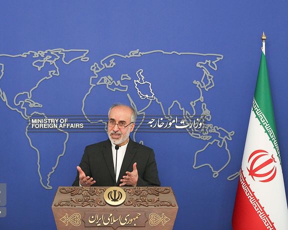 Iranian Foreign Ministry Spokesman Nasser Kanaani