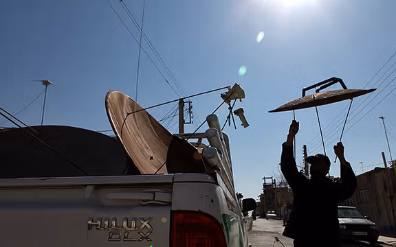 Iran seizing satellite dishes amid blackout to block any external access