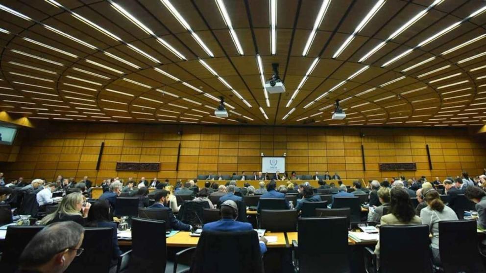 Meeting of the International Atomic Energy Agency in Vienna. FILE PHOTO