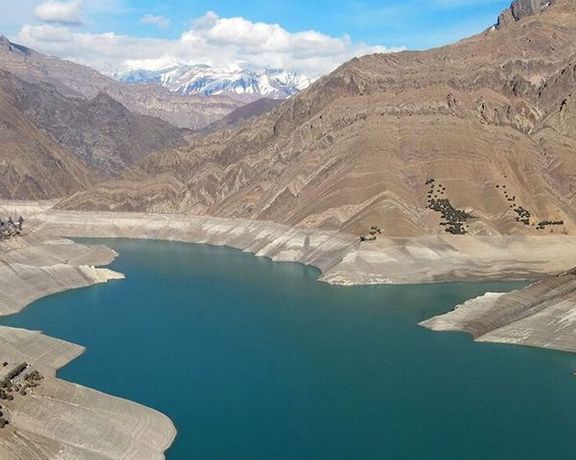 A water reservoir in Iran