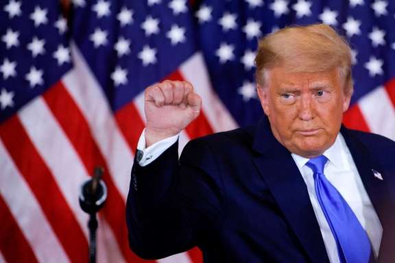 Former US president Donald Trump