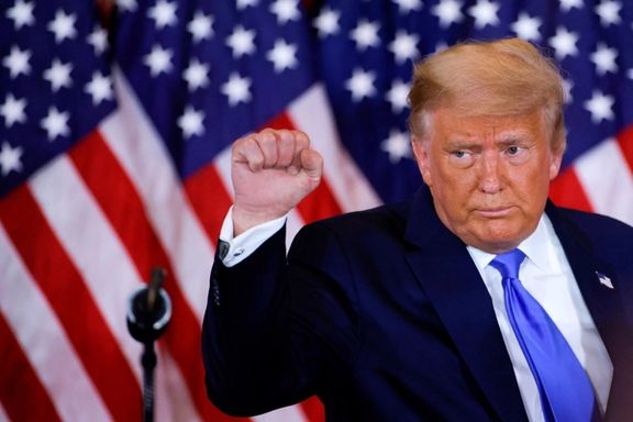 Former US president Donald Trump
