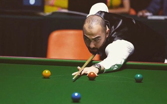 حسین وفایی اولین نماینده اسنوکر ایران در مسابقات قهرمانی جهان