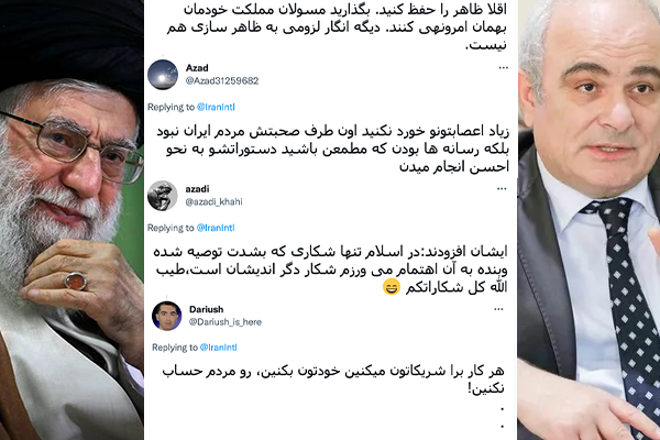 مغردون يهاجمون "إملاءات" السفير الروسي في طهران وسخرية من دعوة المرشد إلى غرس الأشجار